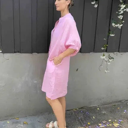 Annya Linen Dress-Worthier-Lot 39 Store & Cafe