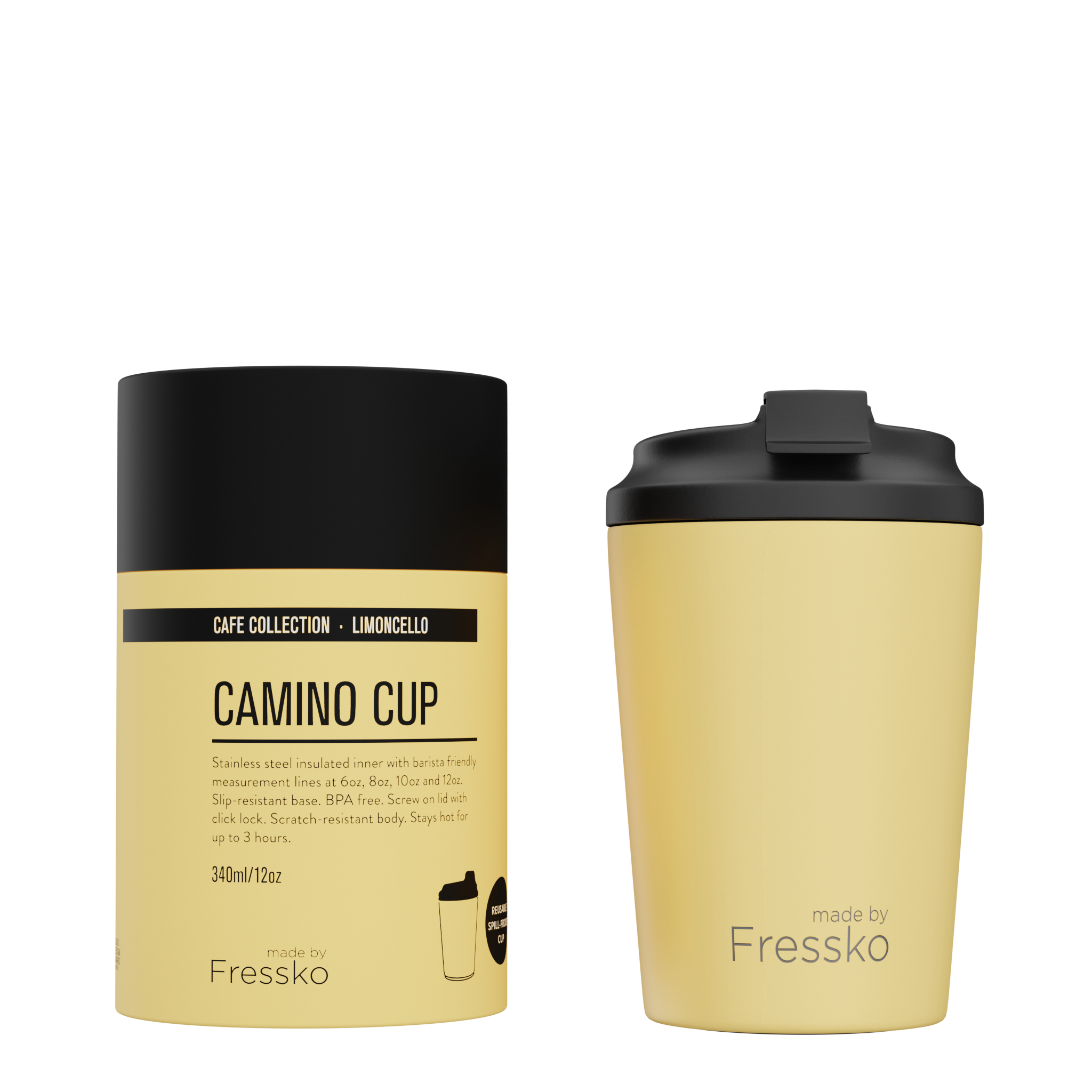 Fressko Camino - Limoncello 12oz-made by Fressko-Lot 39 Store & Cafe