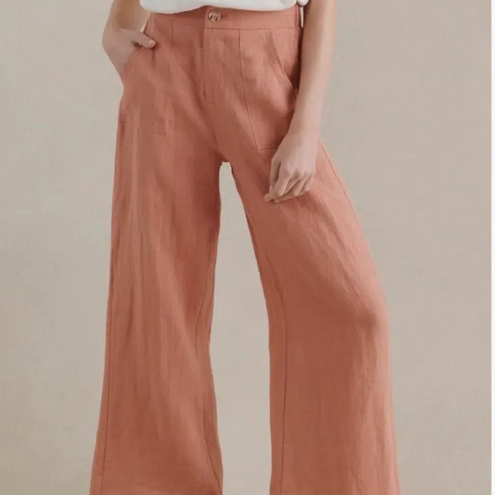 Jude Linen Pant-Little Lies-Lot 39 Store & Cafe