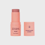 Lip & Cheek Tint - Rose-Avocado Zinc-Lot 39 Store & Cafe