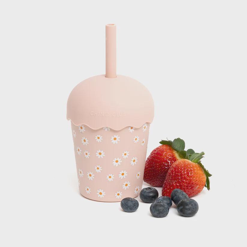 Pink Daisy Smoothie Cup-Chino Club-Lot 39 Store & Cafe