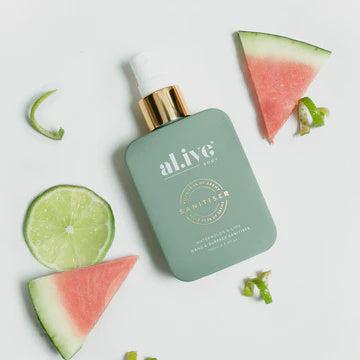 Watermelon and Lime Hand Sanitiser-al.ive-Lot 39 Store & Cafe