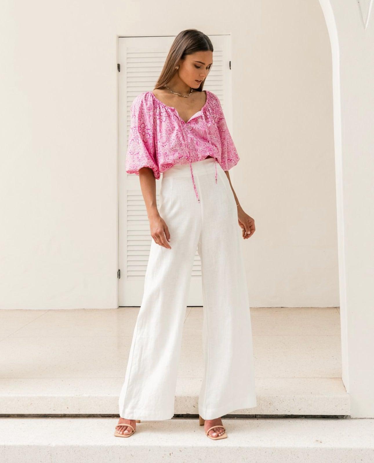 White Linen Pant – Lot 39 Store & Cafe